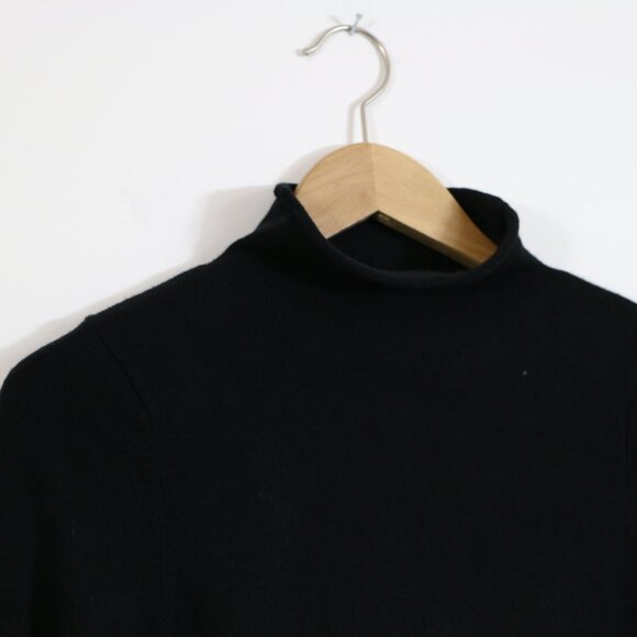 *French Connection Babysoft Mock Neck Dress - Picture 6 of 8